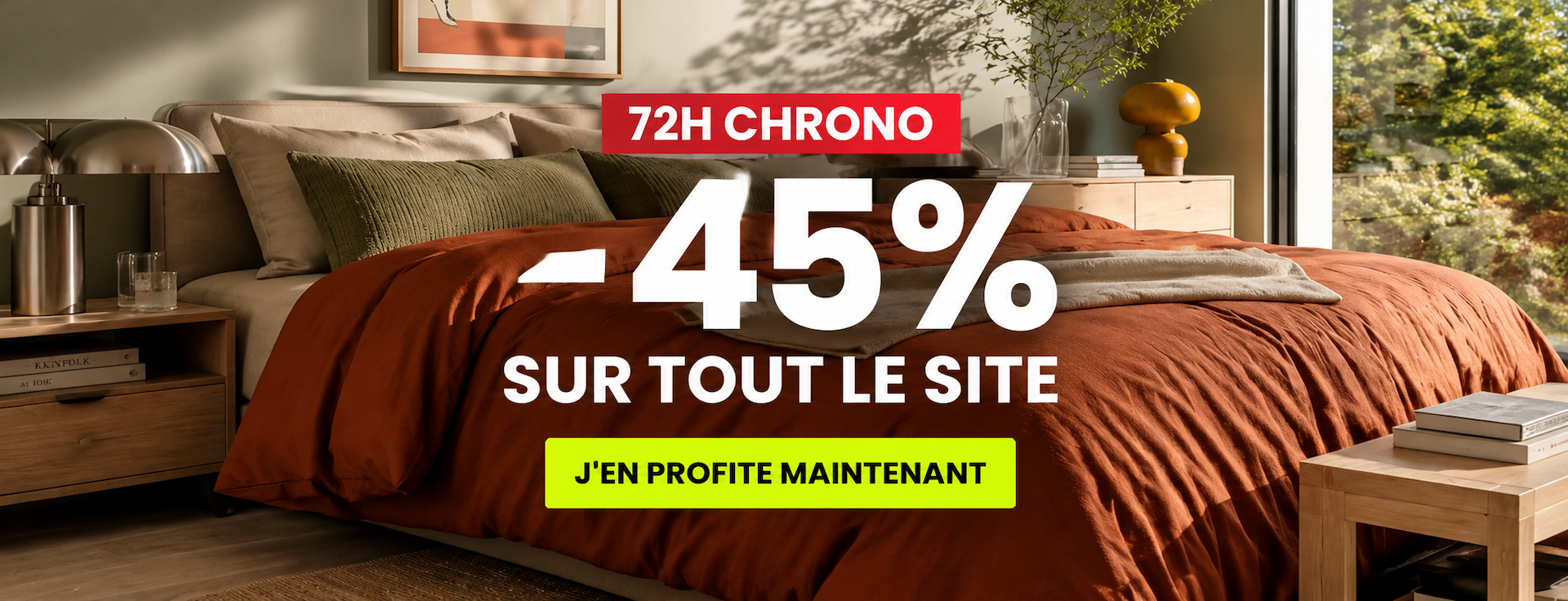 Offre anniversaire Houz'Bed -45%